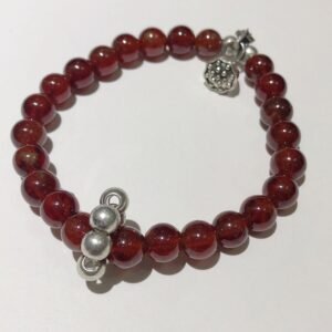 Wine red Garnet bracelet 03