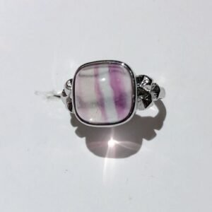 Purple Fluorite Ring 01