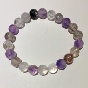 Purple Super seven quartz bracelet 07