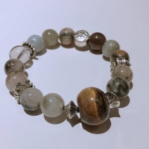 Golden Tiger eyes bracelet 01