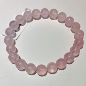 Rose quartz bracelet 09