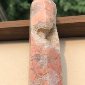 Flower Druzy Agate tower