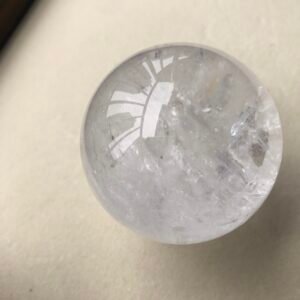 Himalayan Clear quartz sphere 1