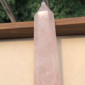 Rose quartz tower