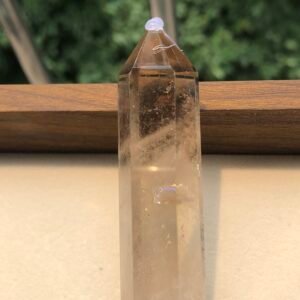 Smoky quartz tower